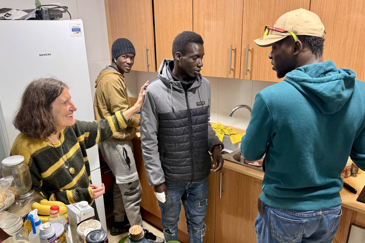 Una jubilada de Badalona acull desallotjats del B9: «M'he deixat portar pel cor»