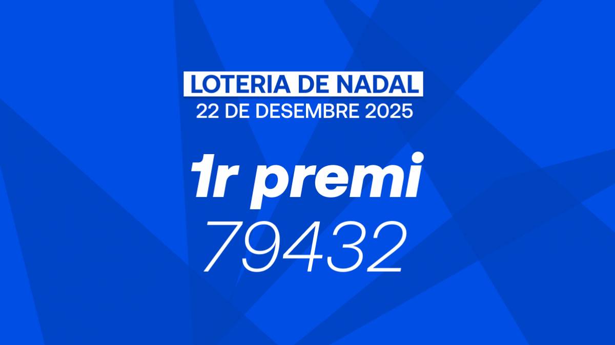 El 79432, la Grossa de la loteria de Nadal