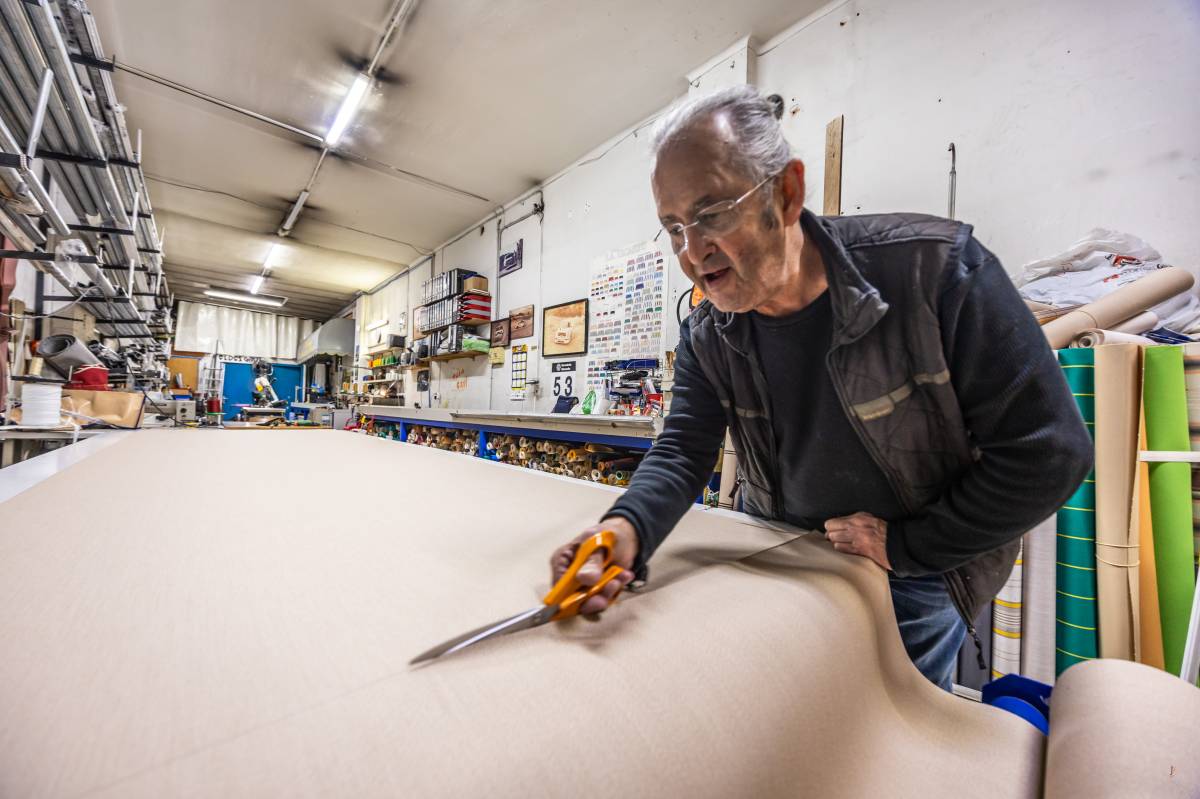 Josep Lluís Gavilán 'Gavi': L’home que vesteix espais amb tendals artesanals