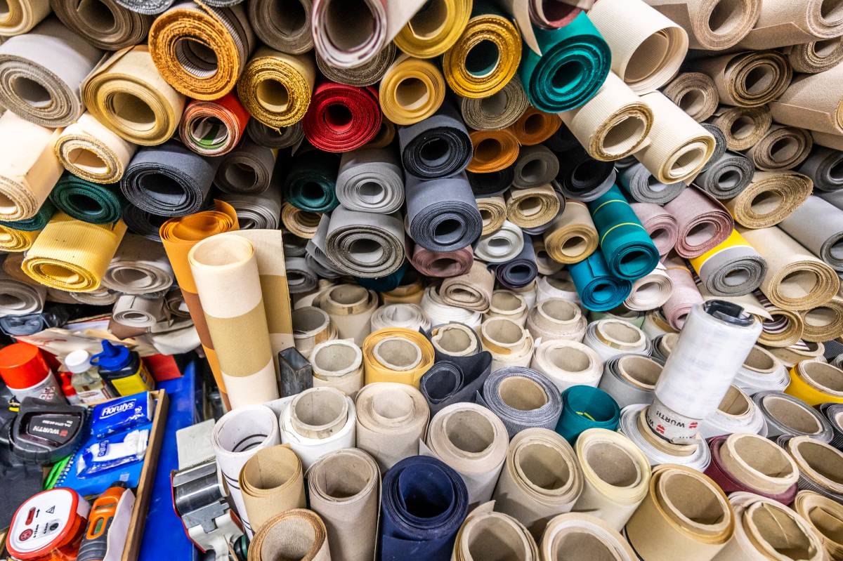 Josep Lluís Gávila, al seu taller - Juanma Peláez