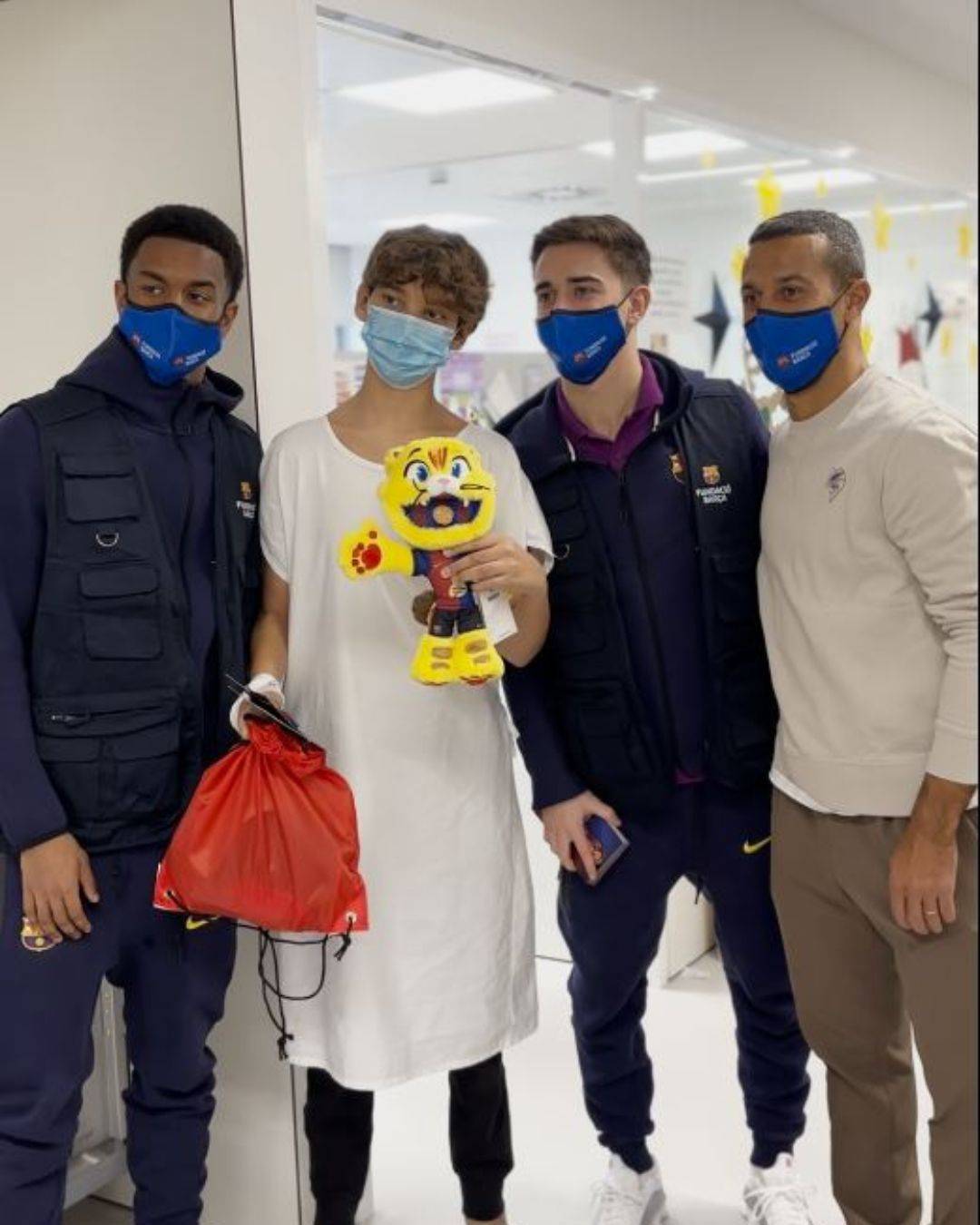 La visita de Gavi, Balde i Alcántara al Parc Taulí - Parc Taulí