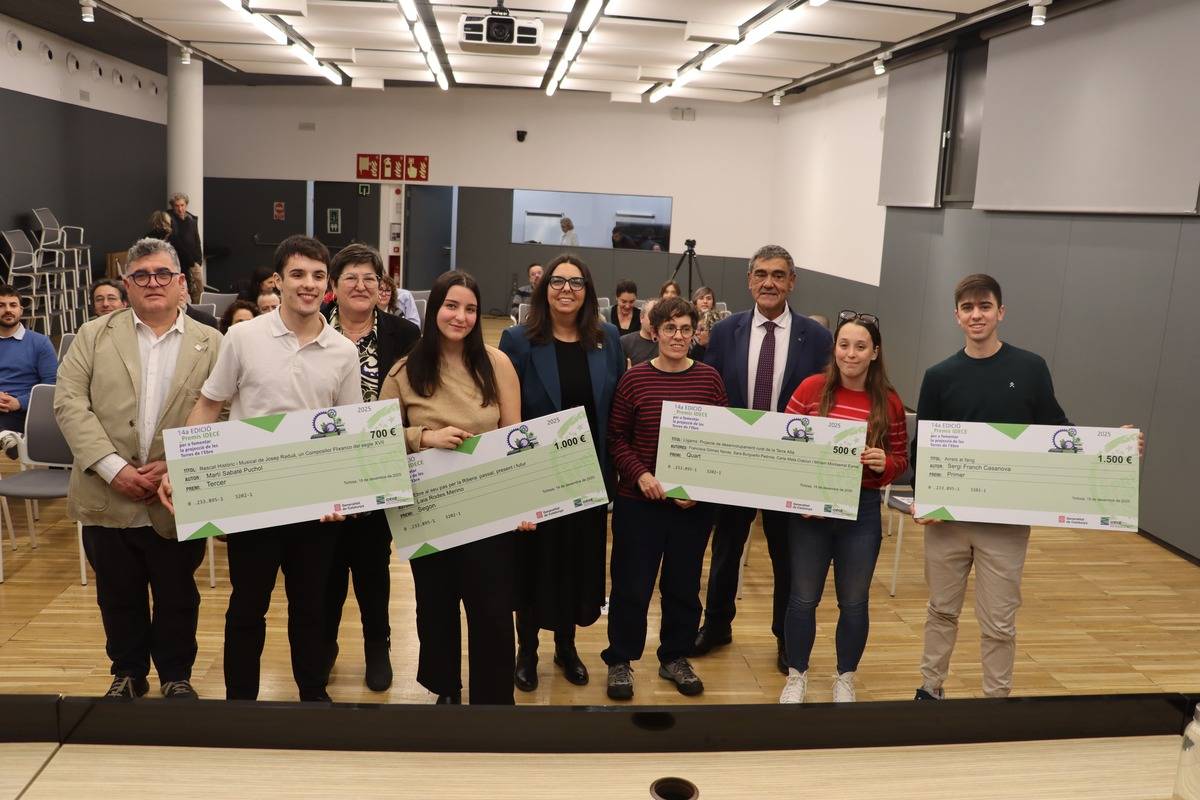 Els premis IDECE guardonen Sergi Franch per la creació d'un sistema de cultiu d’arròs ecològic adaptat al delta de l'Ebre