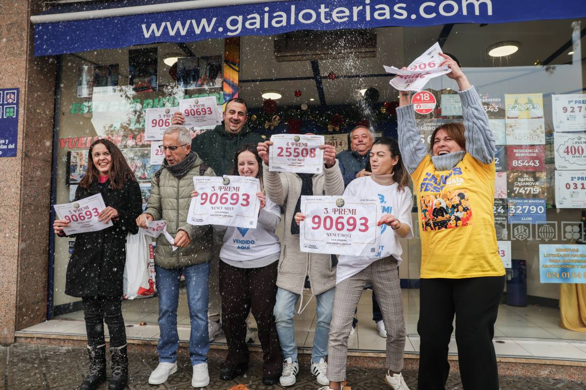 Catalunya pessiga una part del tercer premi... i poca cosa més