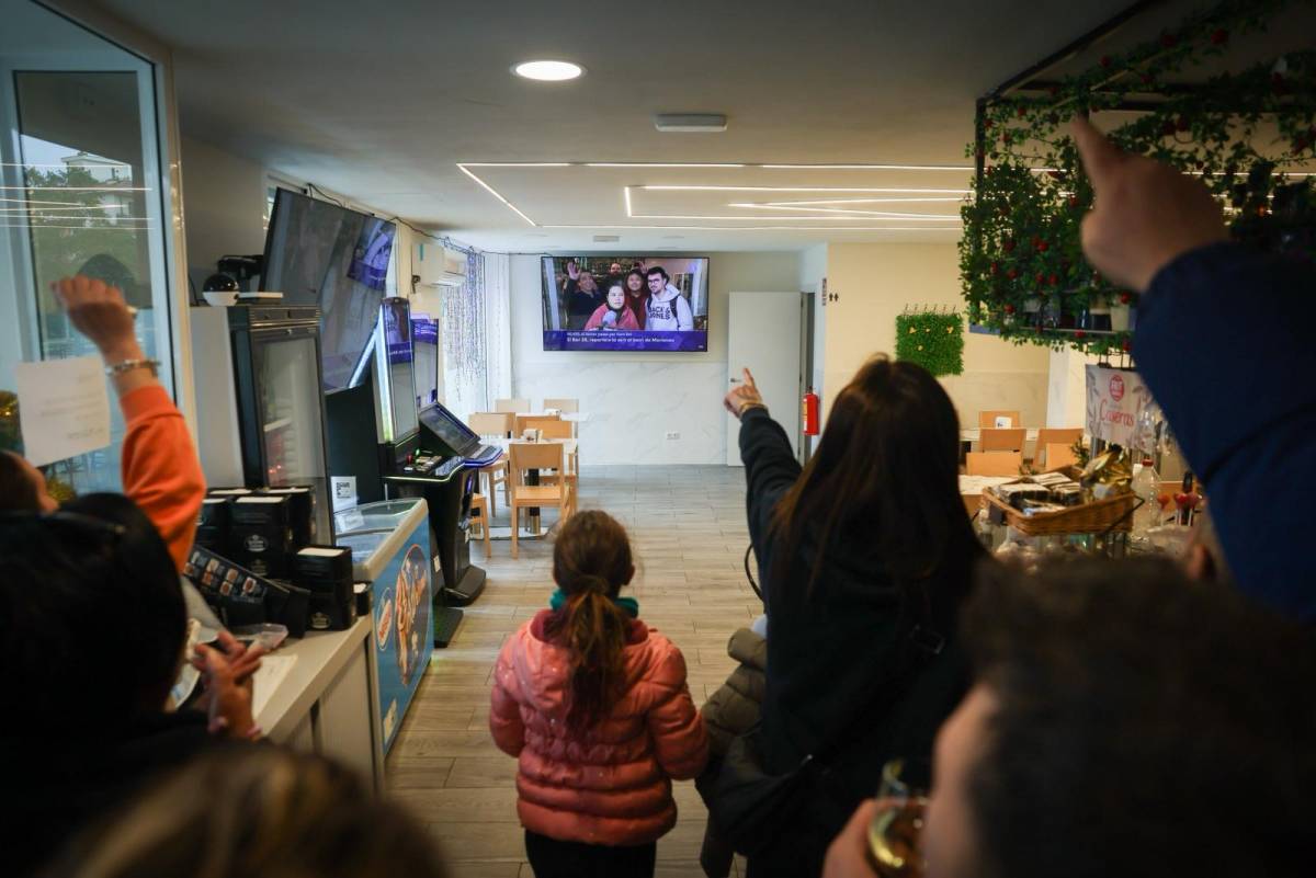 L’altre gran focus de sort amb la loteria a Sant Boi: «És el bar de les amigues dels divendres»