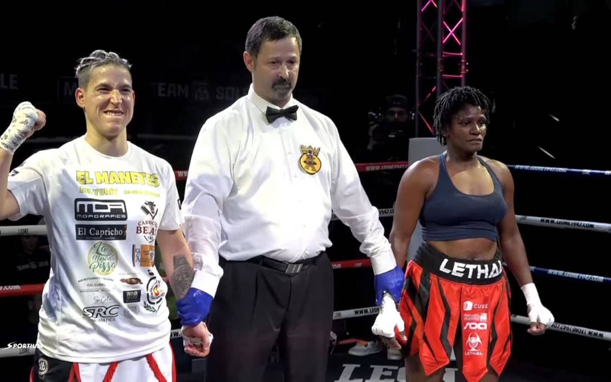 Melania Sorroche tanca el 2025 amb un KO tècnic contundent a Badia del Vallès