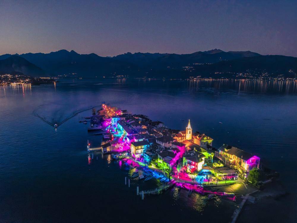 L'illa italiana que fa un espectacle de llums cada Nadal