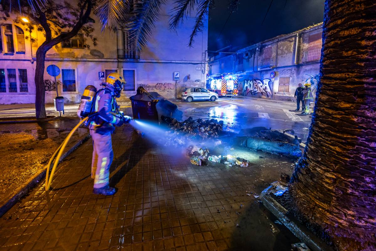 Intervenció dels Bombers de la Generalitat a Sabadell