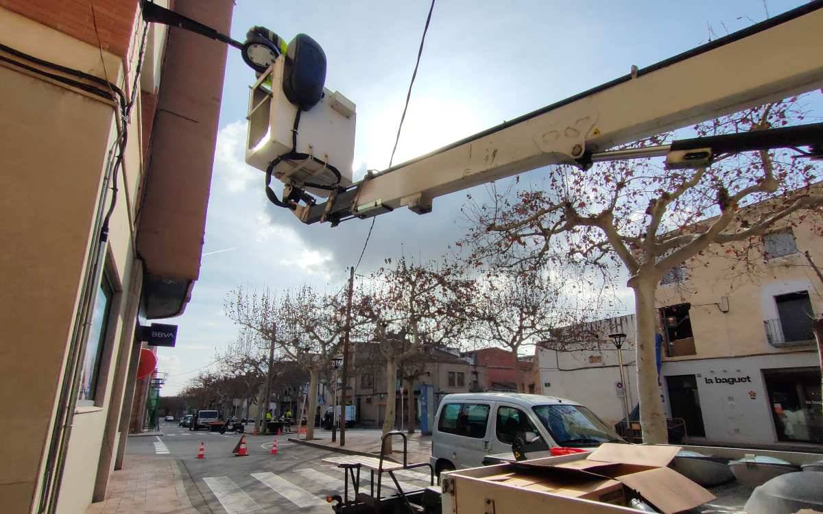 El Morell arriba al 98% d’enllumenat LED amb una nova fase de substitució de llumeneres