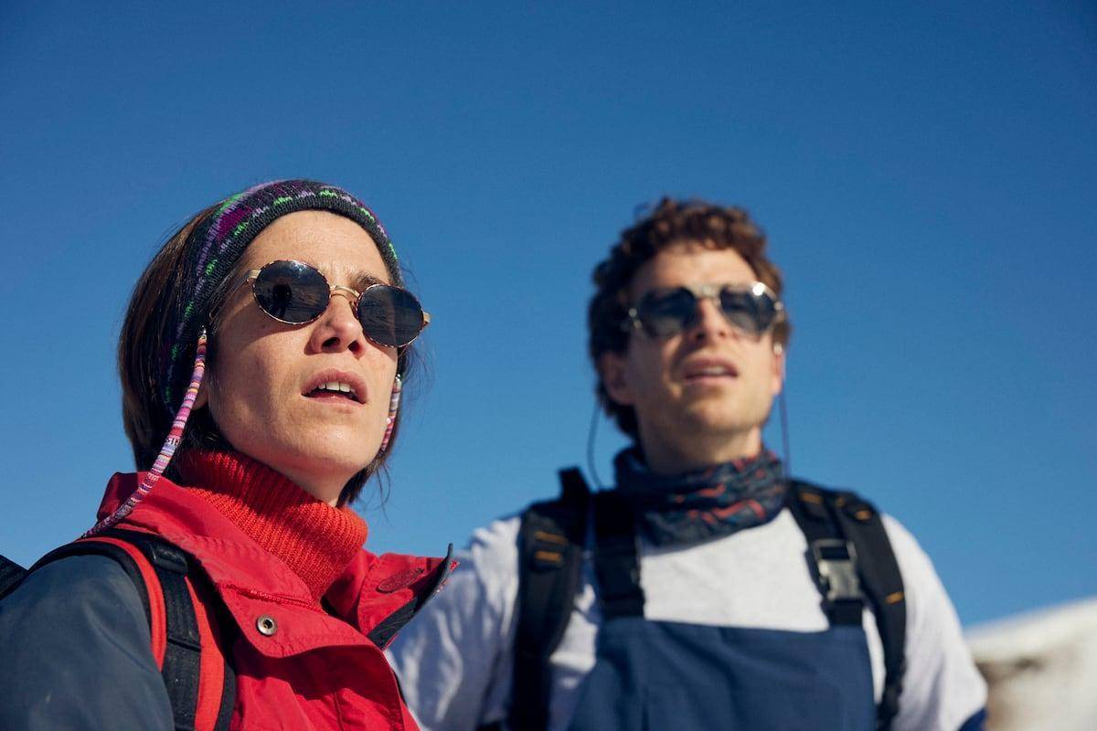 Bruna Cusí i Álvaro Cervantes, rodant Balandrau