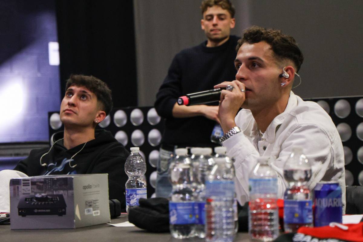 Kid Pi i Lil Didi a l`assaig obert