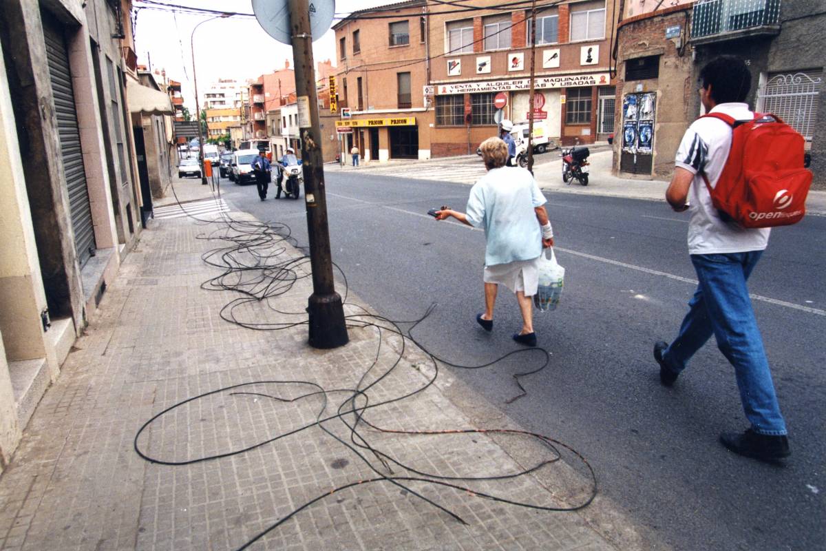Quan un camió va perdre els cables