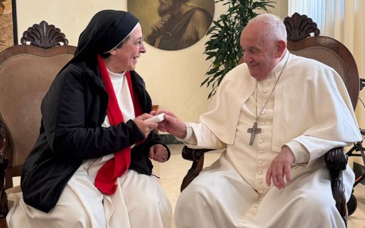 Sor Lucía Caram rep una herència inesperada del papa Francesc