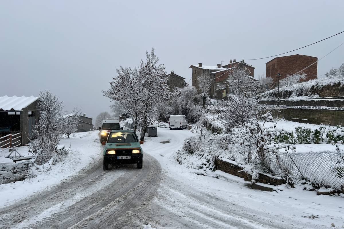 Ja són 10 les comarques amb avisos per neu per Nadal i Sant Esteve
