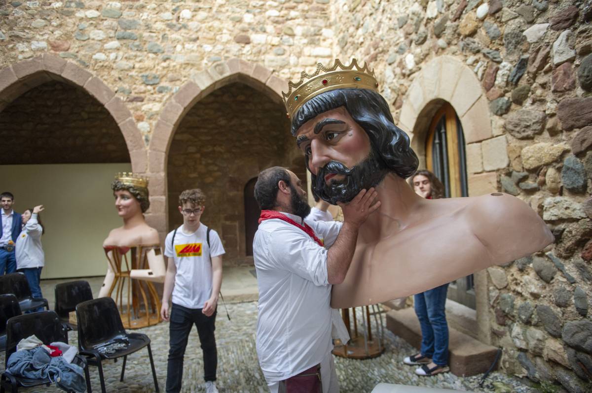 Festa doble dels gegants de Terrassa