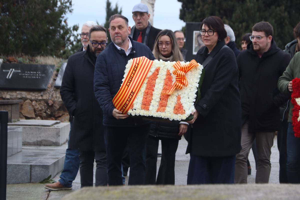 Junqueras assegura que treballen perquè Catalunya tingui més «recursos i competències»