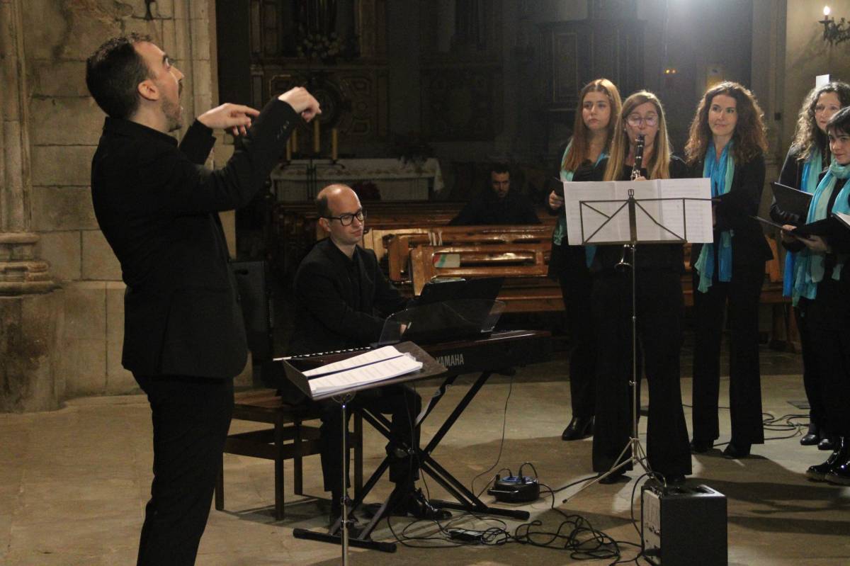Solistes locals han acompanyat les peces del concert - Ramon Estany 