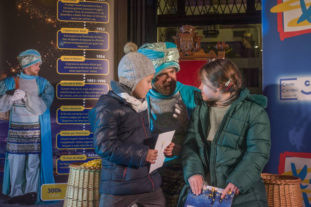 L'arribada del patge Xiu-Xiu a Terrassa 2025 - Nebridi Aróztegui