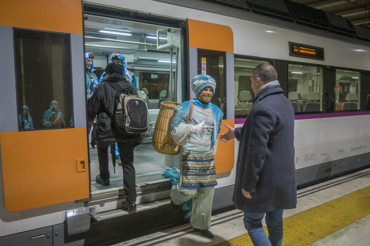 FOTOS | El patge Xiu-Xiu arriba a Terrassa