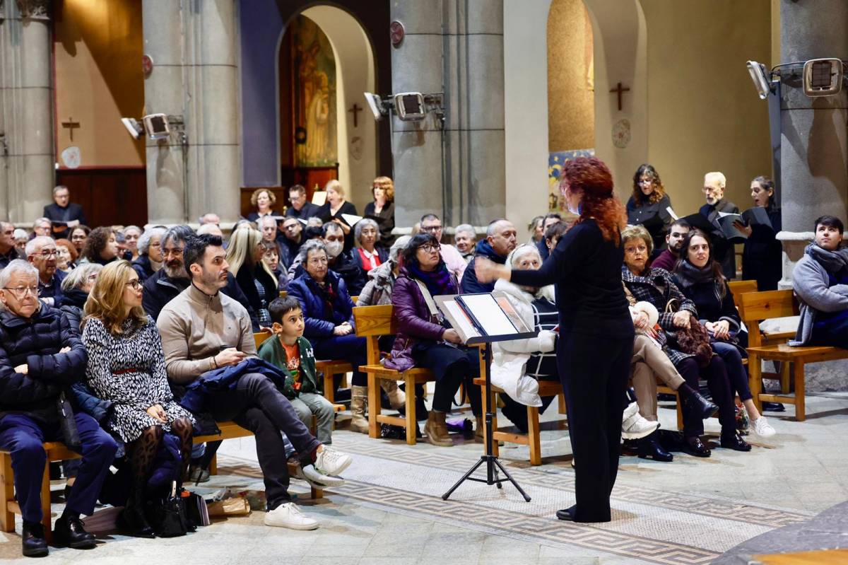 FOTOS | L'Orfeó de Sabadell protagonitza el concert de Sant Esteve