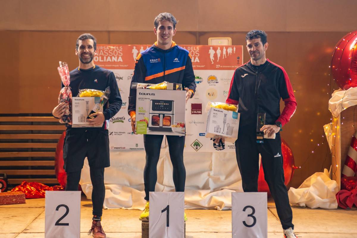 El solsoní Gerard Rodríguez triomfa als 5 Km de la Cursa dels Nassos d'Oliana