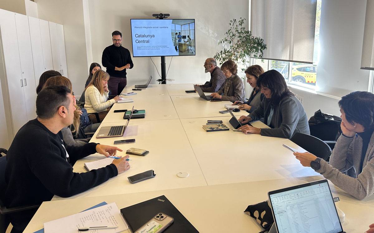 La Catalunya Central consolida el 2025 el model d'atenció integrada social i sanitària