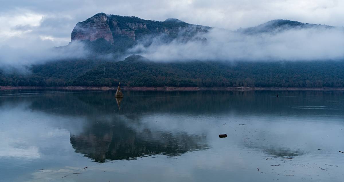 Els embassaments tancaran l'any fregant les millors reserves de la dècada