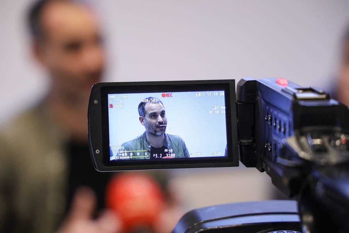 Oriol Rifer, portaveu de la Crida per Sabadell - VÍCTOR CASTILLO