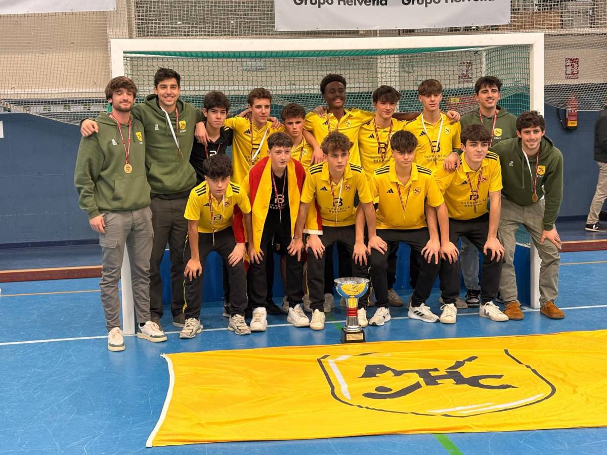 L’Atlètic masculí, campió d'Espanya de hockey sala cadet