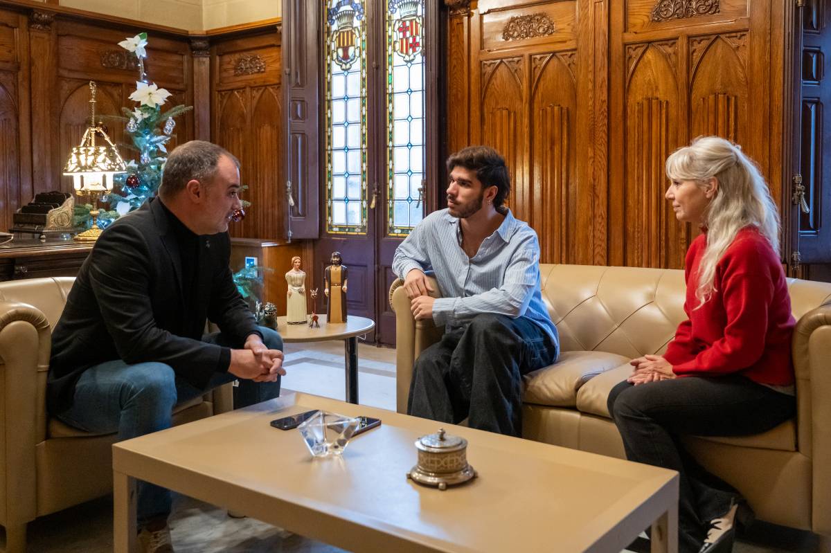 L'alcalde de Terrassa rep Guillo Rist