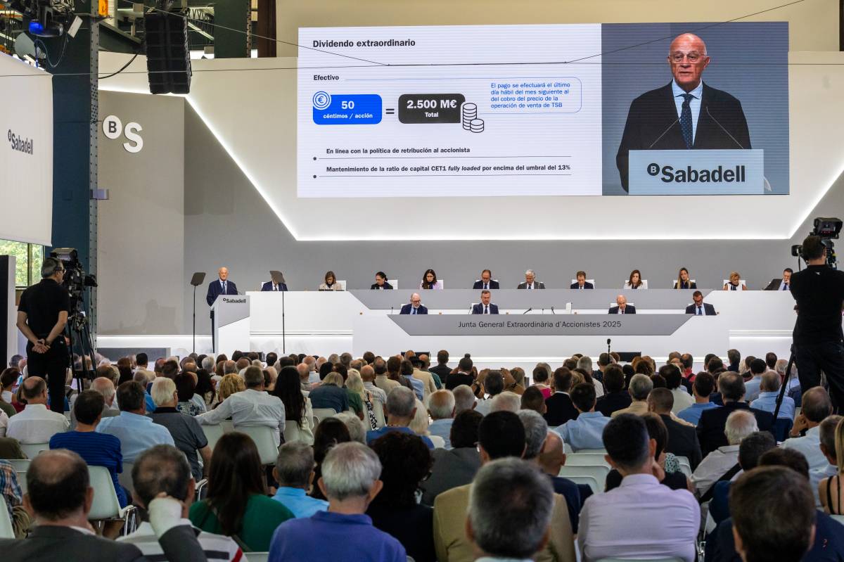 Junta d’Accionistes del Banc Sabadell - Juanma Peláez Junta d’Accionistes del Banc Sabadell