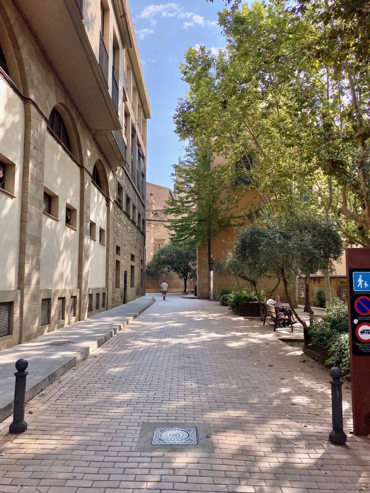 Així serà el nou control d'accés de vehicles al nucli antic de Solsona que entra en vigor el gener