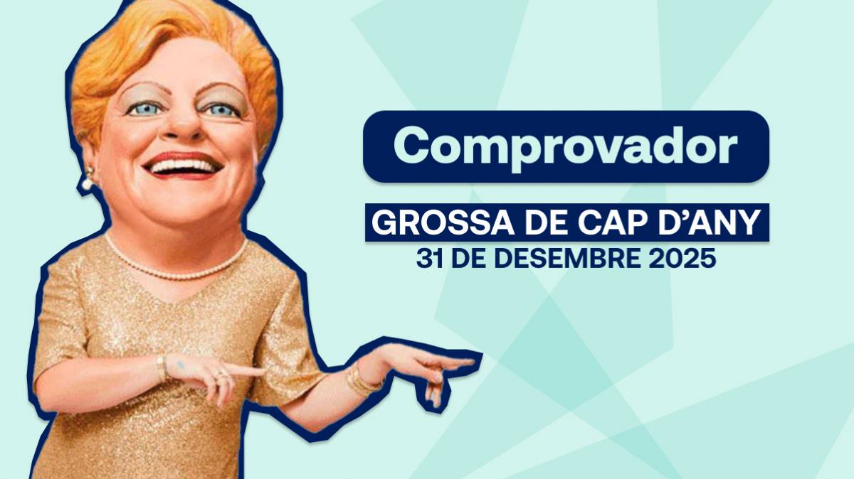 Comprovar la Grossa de Cap d'Any 2025: tots els números premiats