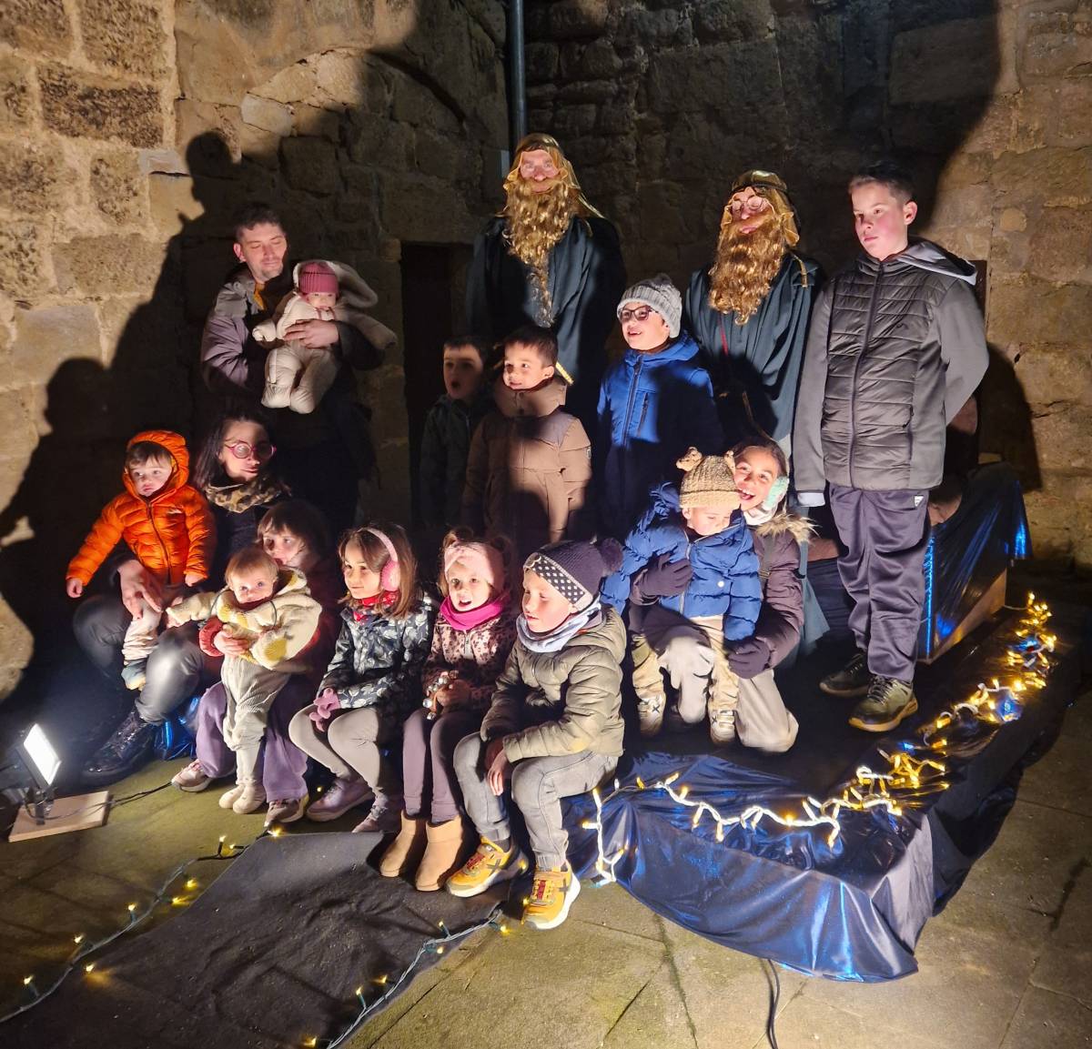 Els patges reials passen per Pinell de Solsonès 