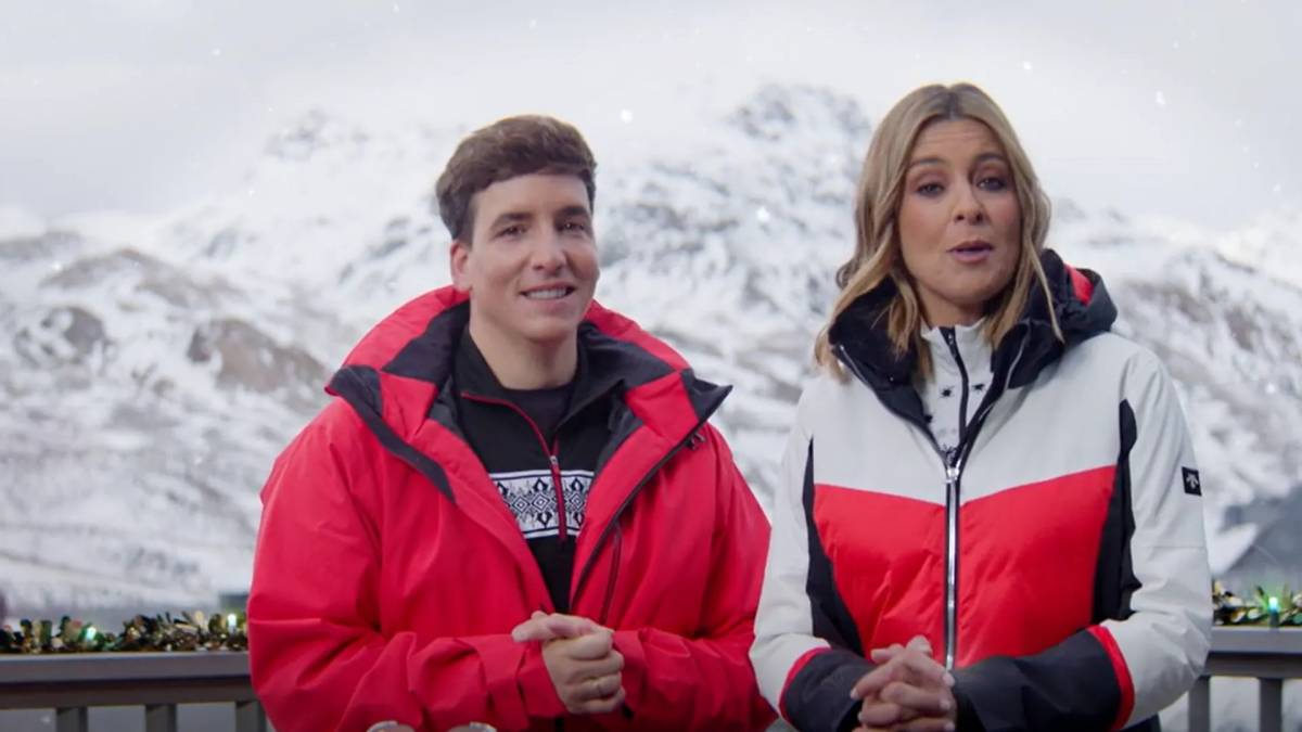 Xuso Jones i Sandra Barneda, des de Formigal