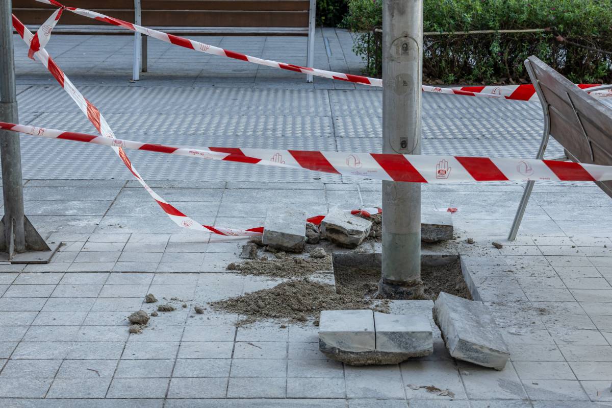 Revisió dels fanals al centre de Sabadell