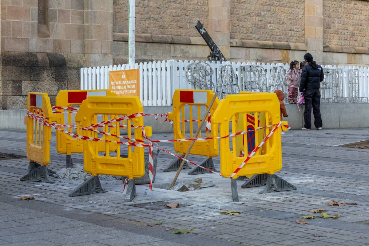 Revisió dels fanals al centre de Sabadell
