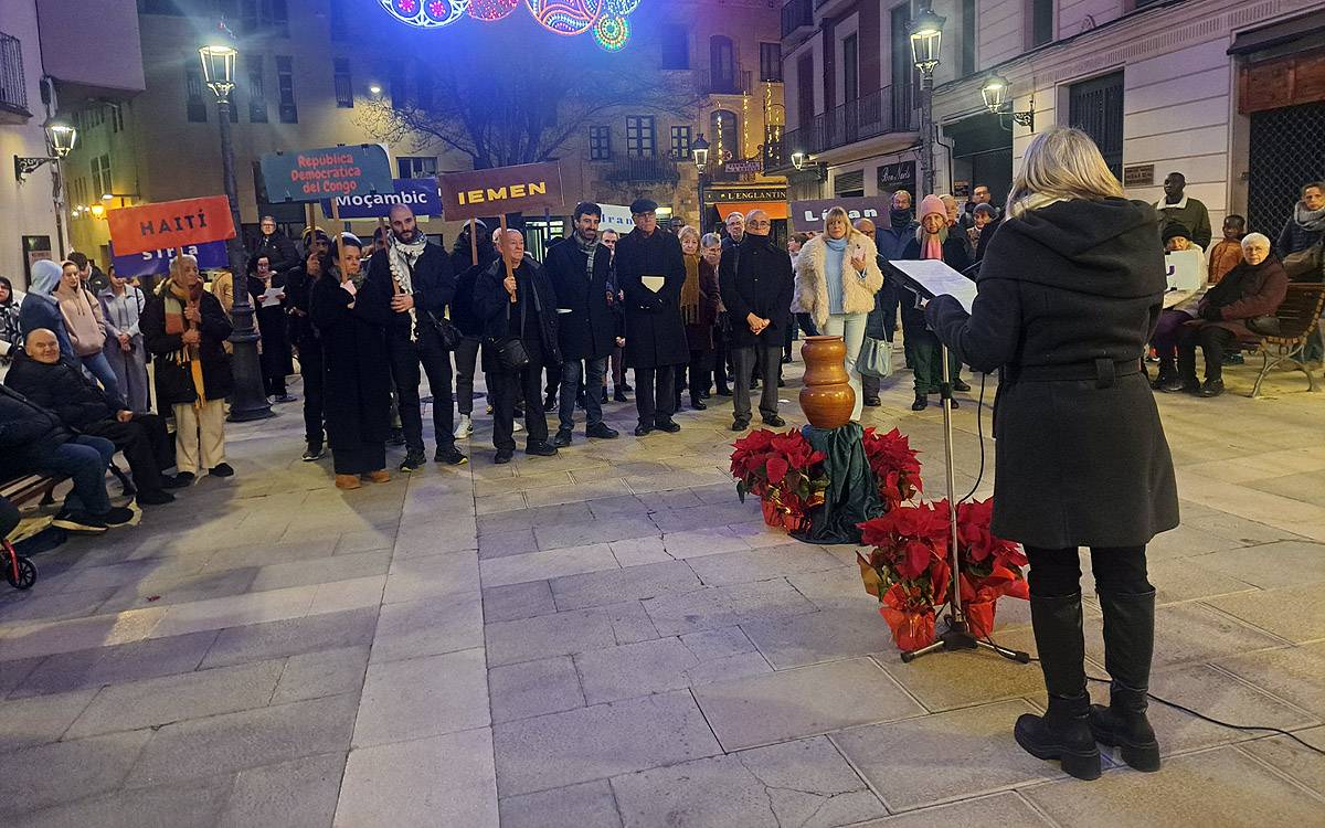 Manresa dona veu als refugiats de guerra en una nova Jornada Mundial de la Pau