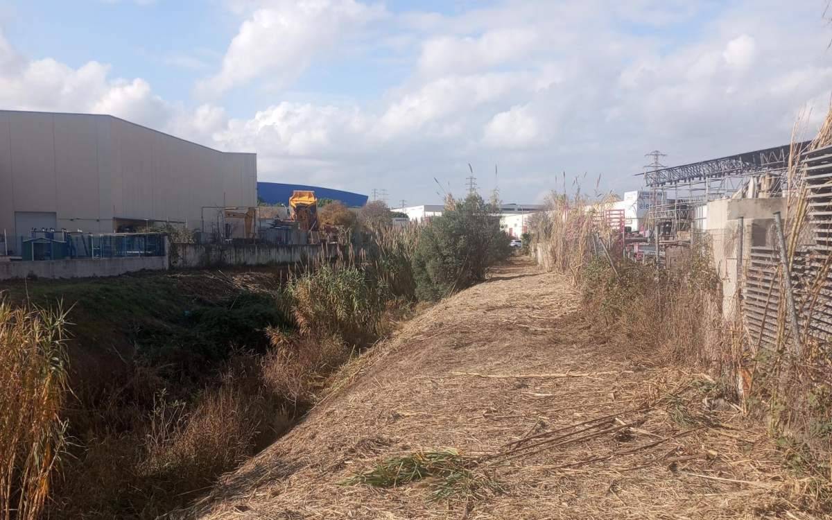 Tarragona impulsa la neteja de la riera de Riu Clar per reduir el risc d'inundació