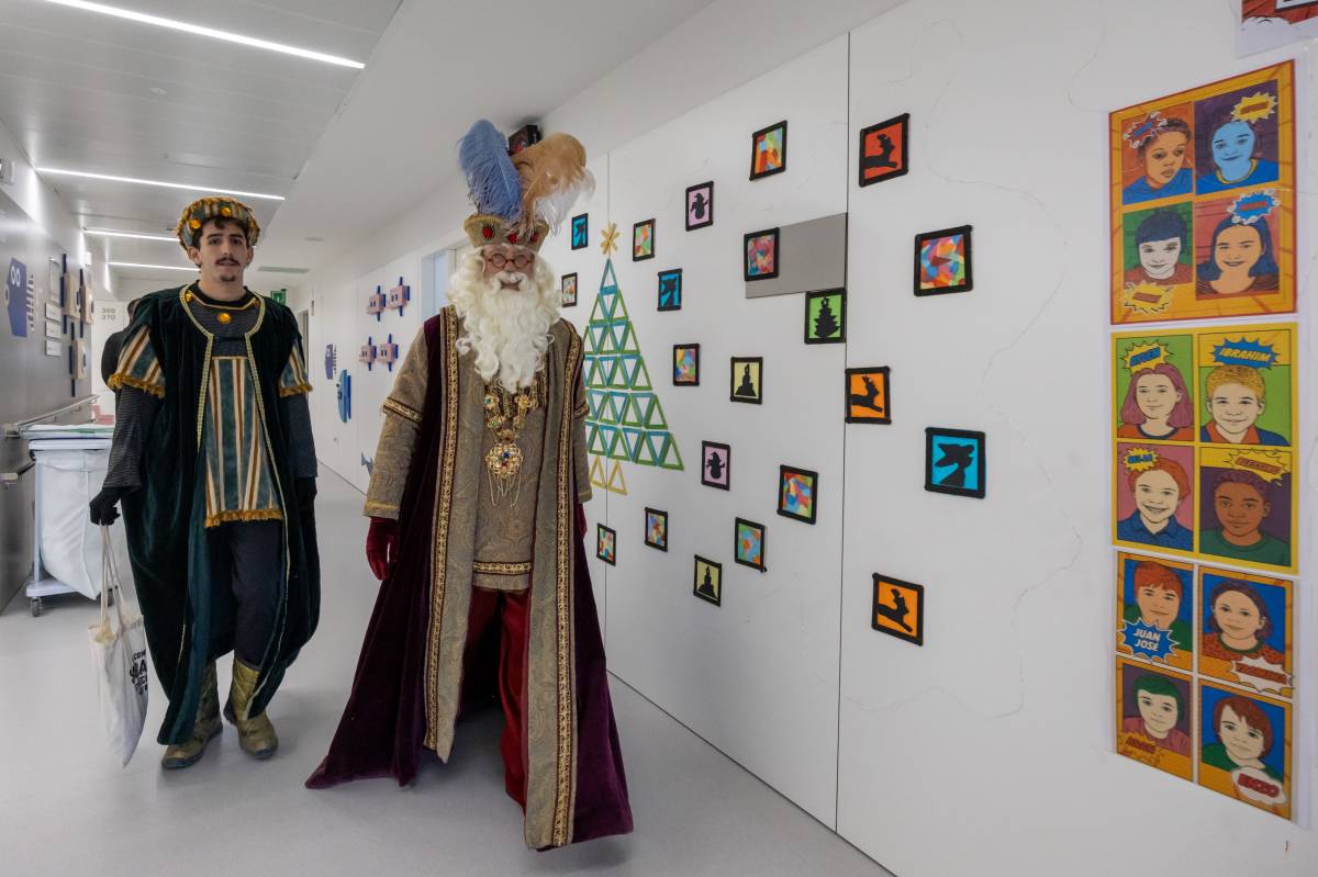 L'Ambaixador Reial a l'Hospital Parc Taulí - JUANMA PELÁEZ