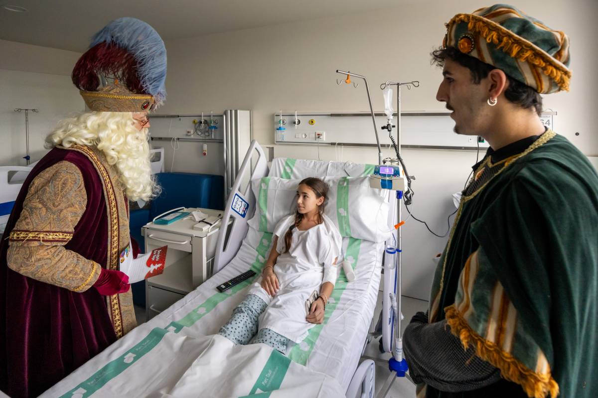 L'Ambaixador Reial a l'Hospital Parc Taulí - JUANMA PELÁEZ