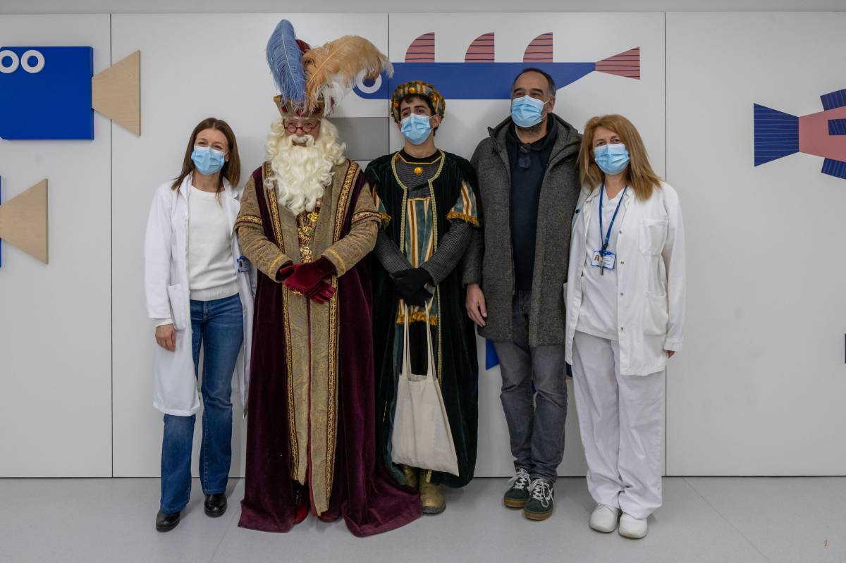 L'Ambaixador Reial a l'Hospital Parc Taulí - JUANMA PELÁEZ