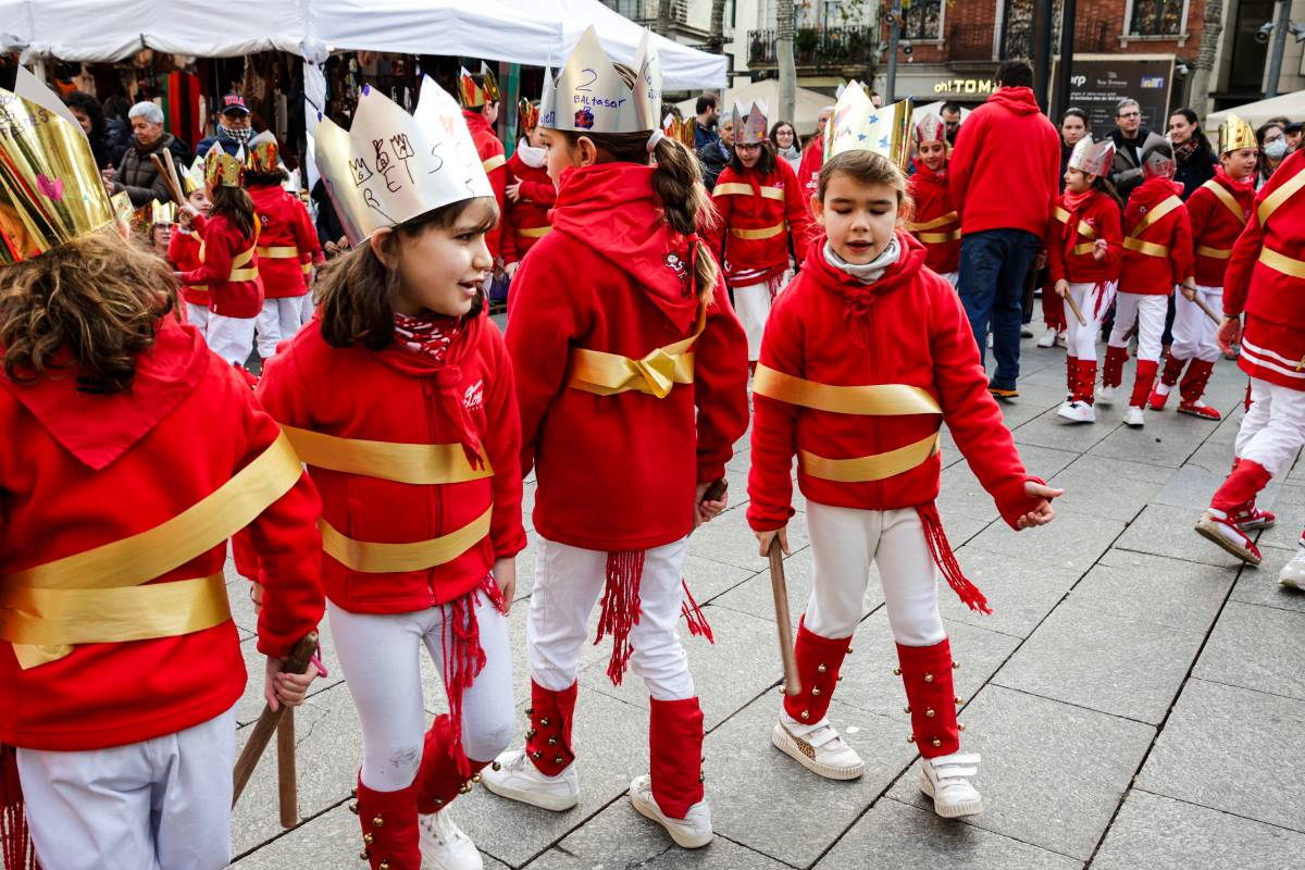 El Ball de Reis dels Bastoners de Terrassa