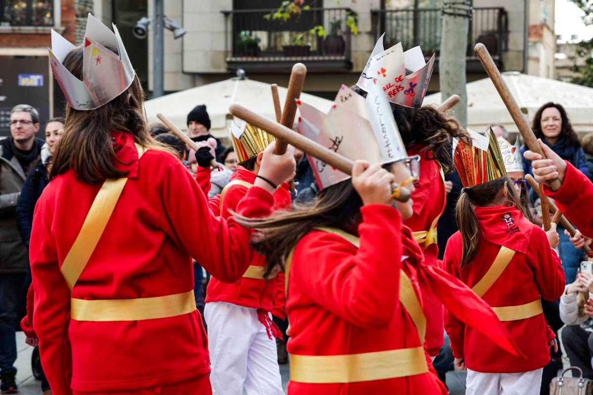 El Ball de Reis dels Bastoners de Terrassa