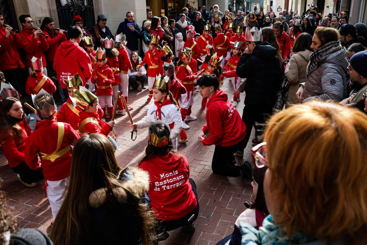 El Ball de Reis dels Bastoners de Terrassa