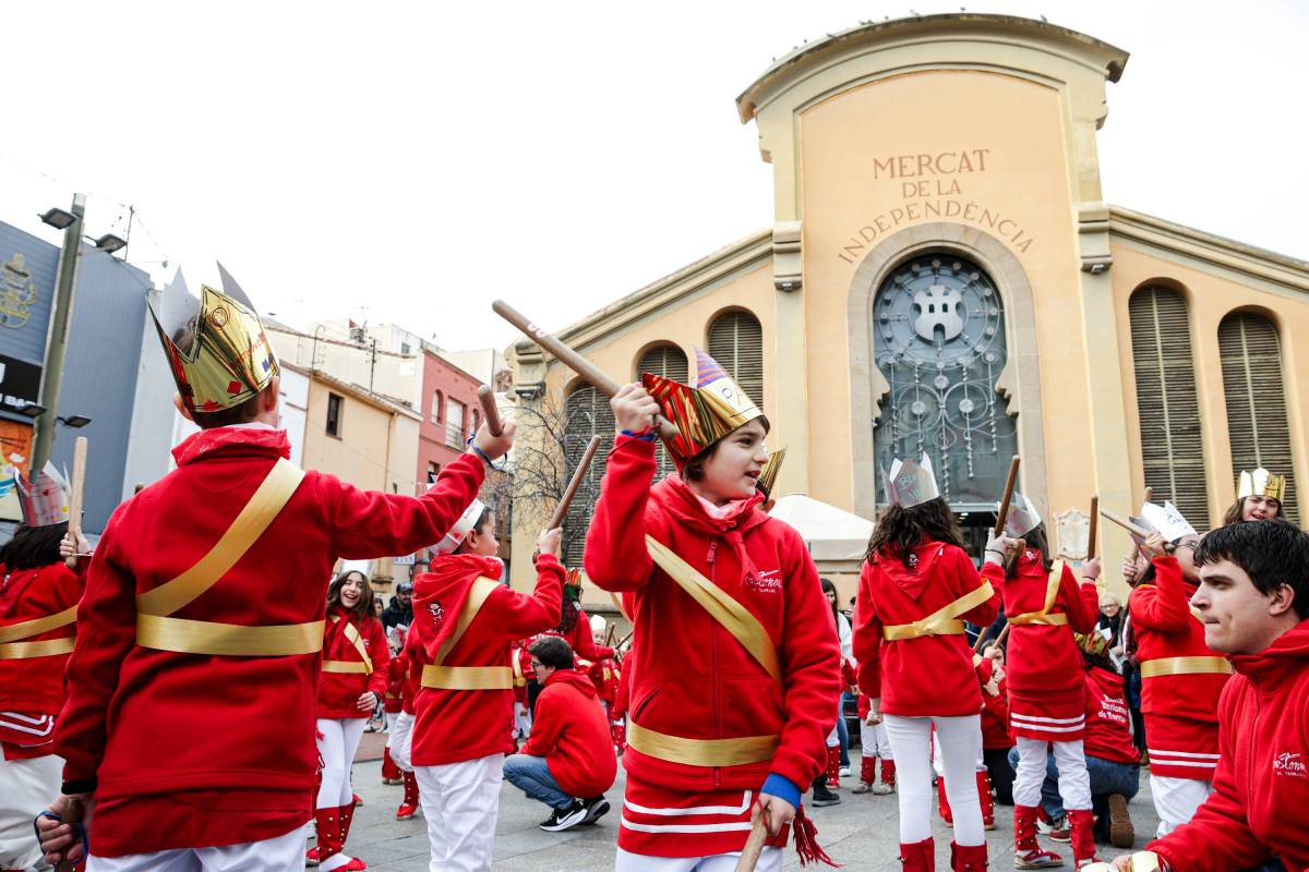 El Ball de Reis dels Bastoners de Terrassa