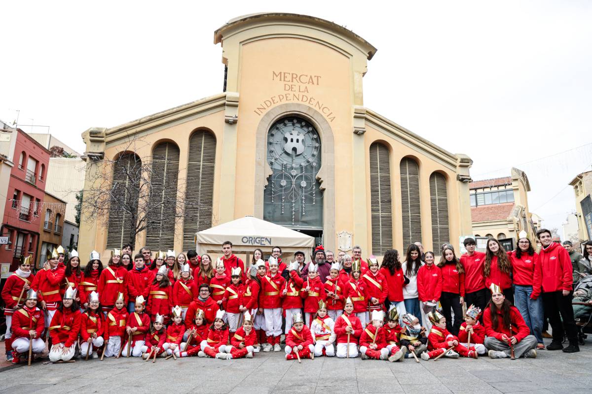 El Ball de Reis dels Bastoners de Terrassa