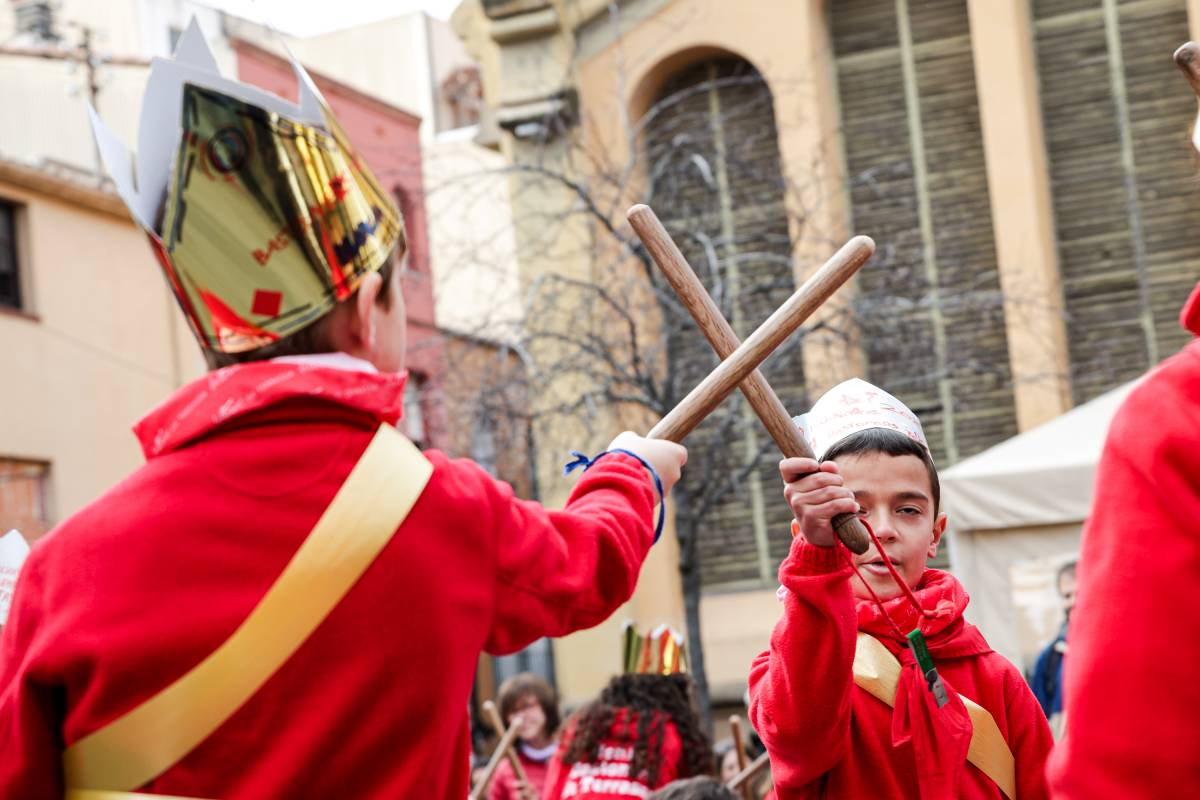 El Ball de Reis dels Bastoners de Terrassa