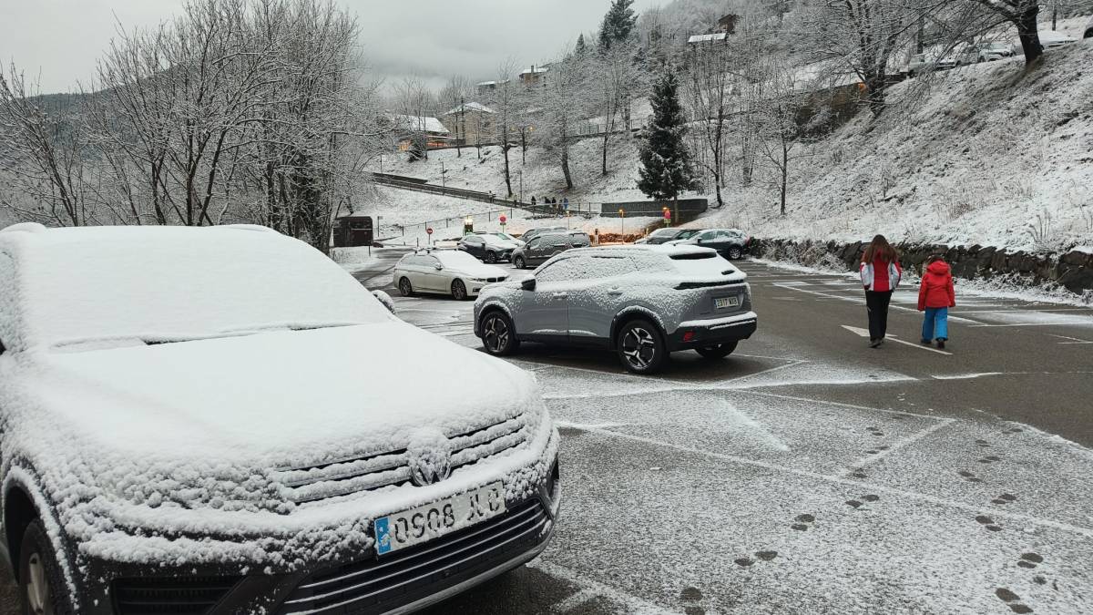 Neu a Queralbs la vigília de Reis - Nació