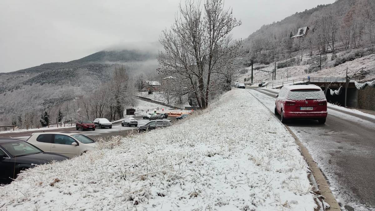 Neu a Queralbs la vigília de Reis - Nació