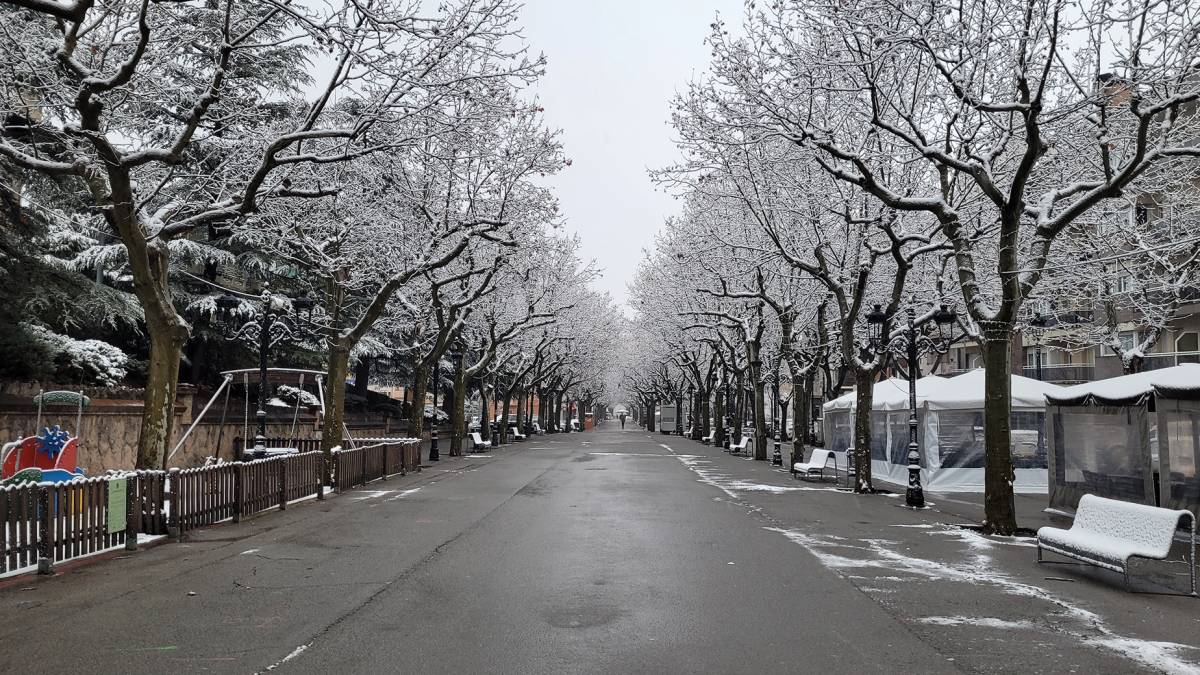 El Berguedà es lleva emblanquinat la vigília de Reis